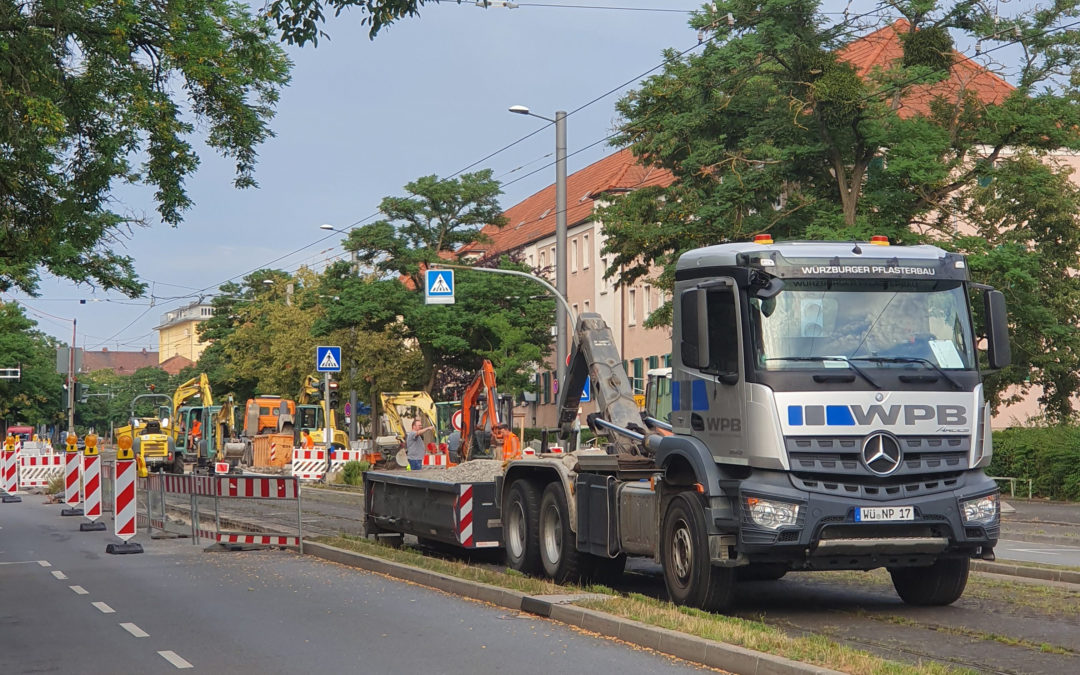 Würzburger Pflasterbau nutzt OneStop Pro®