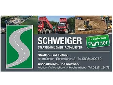 Referenzkunde Schweiger Straßenbau | Logo farbig