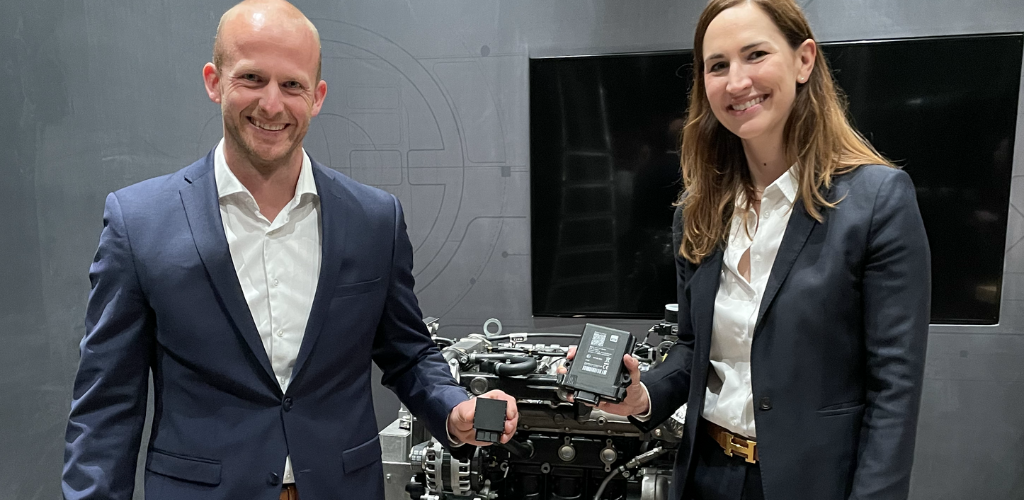 Dr. Maren Hellwig und Maximilian Auer zeigen ihre Plug&Play Module