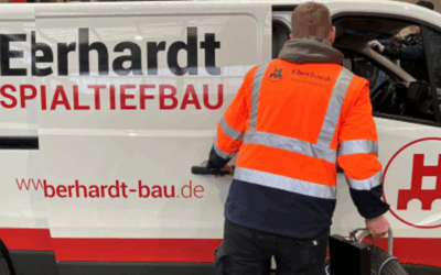 Eberhardt Bauunternehmen minimiert Stillstandszeiten mit OneStop Pro®