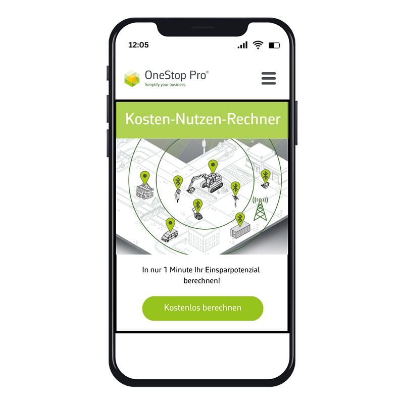 Smartphone Mock Up Kosten-Nutzen-Rechner