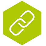 Icon verlinkts
